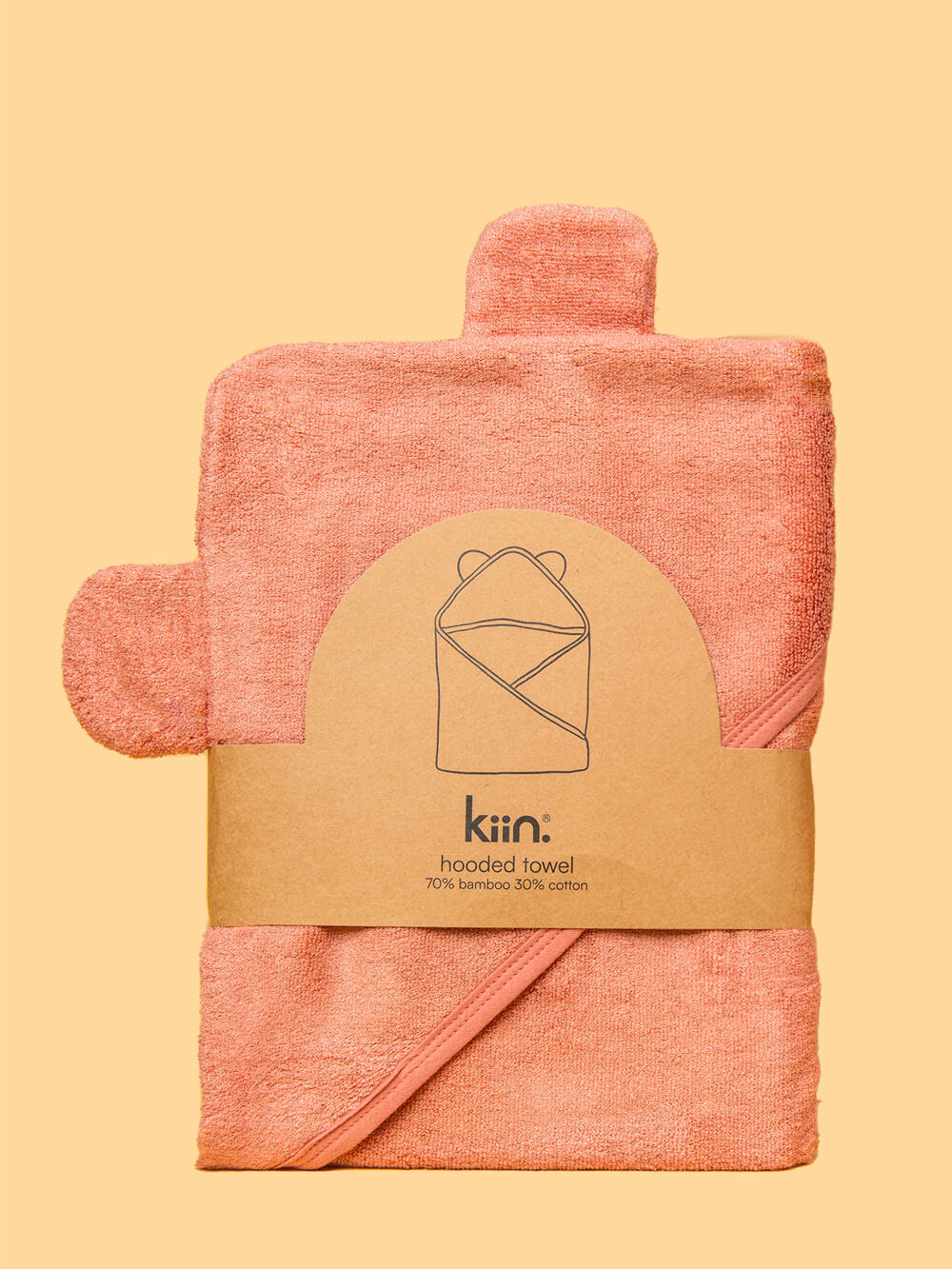 Hooded Towel - Blush